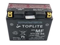 Bình ắc quy TOPLITE YT12B-BS 12V 10AH CCA 210A