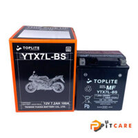 Bình Ắc Quy TopLite YTX7L-BS 12V 7.2Ah