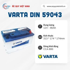 Bình ắc quy Varta 59043 12V-90AH