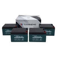 BÌNH ẮC QUY XE ĐẠP ĐIỆN TIANNENG TNE12-15 12V 15AH (bộ 4 bình)