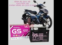 Bình ắc quy xe Exciter 150 GS GTZ5S (12V-3.5ah)