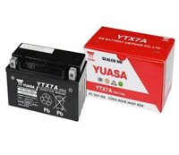 Bình ắc quy xe máy Attila GS 12V-7AH | Mã YTX7A