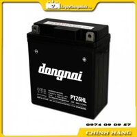 Bình Ắc Quy Xe Máy Đồng Nai PTZ6HL 12V 6Ah Khô