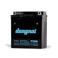 BÌNH ẮC QUY XE MÁY ĐỒNG NAI PTX6HL 12V 5AH