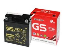 Bình ắc quy xe máy Dream GS 12V-6Ah | Mã GT6A