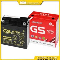 Bình Ắc Quy Xe Máy GS GT6A 12V 6Ah