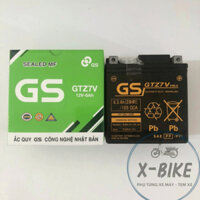 Bình Ắc Quy Xe Máy GS GTZ7V (12V - 6.3 Ah) Dành Cho Xe Yamaha NVX, Grande 2020, Grande 2021, Grande 2022,...