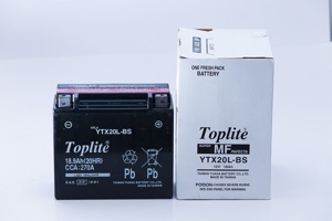 Bình ắc quy xe máy Toplite YTX20L-BS