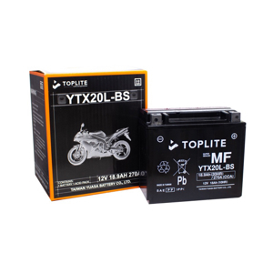 Bình ắc quy xe máy Toplite YTX20L-BS