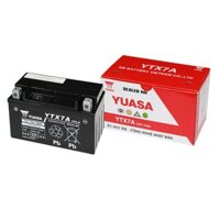 Bình ắc quy xe máy YTX7A 12V 7AH chính hãng YUASA BATTERY loại bình khô