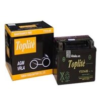 Bình Ắc quy Xe Mô tô Toplite  YTX7A-BS 12V 7Ah