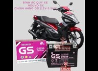 Bình ắc quy xe Nouvo SX LX 5 GS GTZ5S (12V-3.5ah)