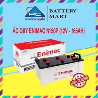 Bình Ắc Quy Xe Tải, Xe Ô Tô 12V-165Ah, Ắc Quy ENIMAC N150P