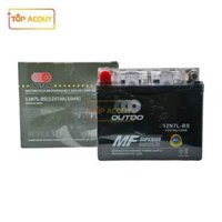 Bình acquy xe máy Outdo 12N7L - BS 12V 7Ah khô miễn bảo dưỡng