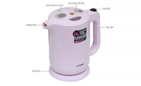 Bình - Ấm đun nước siêu tốc Tiger PFYA10W (PFY-A-10-W) - 1.0 lít, 1300W