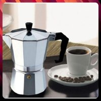 Bình Ấm pha caffe Moka Pot kiểu Ý 150ml