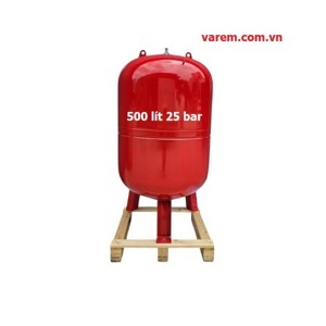 Bình áp lực VAREM 500L 25 bar