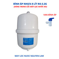 Bình Áp Máy Lọc Nước RO 8 lít (Nhựa) RO-3.2G - Đảm Bảo Nguồn Nước Sạch Và An Toàn"