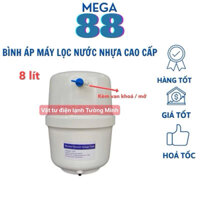 Bình áp máy lọc nước RO 8 lít nhựa cao cấp an toàn - bình áp chứa nước máy lọc nước