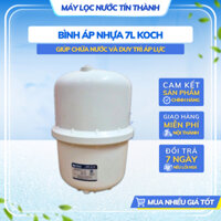 Bình Áp Nhựa 7L KOCH Giúp Chứa Nước Và Duy Trì Áp Lực Trong Hệ Thống Lọc Nước RO, Dung Tích 7 Lít