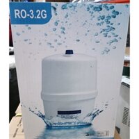 Bình áp RO 3.2G nhựa nguyên sinh dùng cho máy lọc nước RO gia đình (tặng Van bình áp)