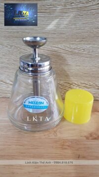 Bình Axeton thủy tinh