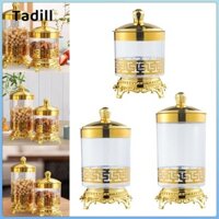 Bình Bảo Quản Trong Suốt Sáng Tạo Trang Trí Trà Hộp Đựng Bánh Quy Có Nắp Kín Hơi Cho Hạt Cà Phê Đậu Ăn Nhẹ Đường Cookie