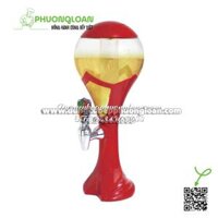 Bình bia cúp vô địch V5 màu đỏ