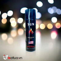 BÌNH BƠM BẬT LỬA GAS SUN KÈM 5 ĐẦU BƠM CÁC LOẠI BẬT LỬA 250ML - GAS SUN FIRE PUMP FILTERS WITH 5 PUMPS OF FIRE TYPES 250ML