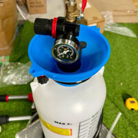 Bình bơm dầu ô tô tự động bằng khí nén 8L - Thay thế cho bơm dầu cầu và dầu hộp số