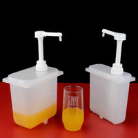 Bình bơm đựng xịt siro đường cao cấp 1L, 2L có vòi pump định lượng 30ml (đã kèm cả vòi bơm)