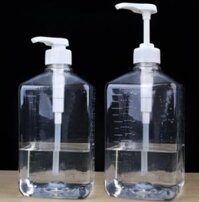Bình bơm đường nhựa 1600ml có vòi pump 10cc