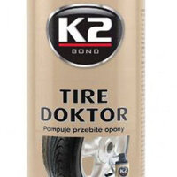 Bình bơm lốp ô tô xe máy khẩn cấp chống xì hơi do đinh, không cần thay lốp dự phòng-K2 tire doktor -