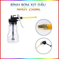 Bình Bơm Xịt Dầu Nhớt Trong Suốt 250Ml Áp Suất Mạnh