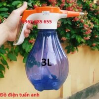 Bình bơm xịt điện 3 lít chính hãng BMC - Bình phun thuốc tưới cây điện, bình bơm xịt khử trùng