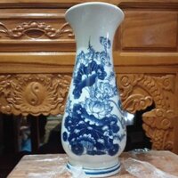 Bình bông sứ bát tràng cao 30,5