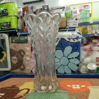 Bình bông thủy tinh trắng lớn