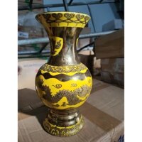 Bình bông vàng 3D