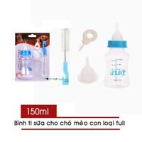 Bình bú - Bình ti sữa Chó Mèo sơ sinh full phụ kiện - Nhiều loại