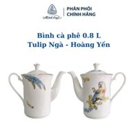 Bình cà phê 0.8 L Tulip ngà Hoàng Yến - Gốm sứ cao cấp Minh Long I