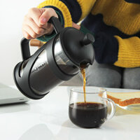 Bình cà phê French Press, bình lọc pha thủ công, bình thủy tinh, máy pha trà, máy tạo bọt sữa, bình trà, cốc lọc cà phê KHLX