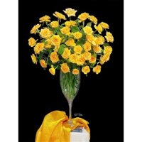 Bình cắm hoa dáng ly lớn size 40 cm