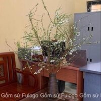 Bình cắm hoa dơn lúa, tuyết mai, cắm cành đào gốm sứ bát tràng