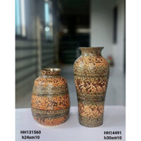 Bình cắm hoa hồng, sen cao30cm