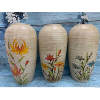 Bình cắm hoa lớn cao 31-32cm, miệng 9-9,5cm