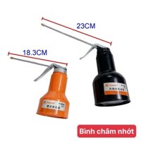 Bình châm dầu, Bình Châm Nhớt, Bình Xịt Dầu, Bình bơm dầu dùng bôi trơn cho thiết bị cơ khí KAPUSI CAM 350ML, ĐEN 500ML - Mũi Soi Gỗ Tân Phú