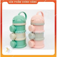Bình chia sữa 3 ngăn EMMA KIDS - Hộp chia sữa, đựng đồ ăn dặm cho bé