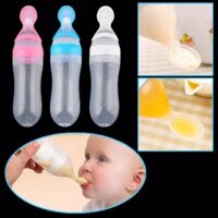 Bình Cho Bé Ăn Bằng Chất Liệu Silicone