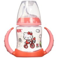 Bình cho bé tập uống nước Hello Kitty