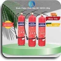 Bình chữa cháy bột 4kg, bình cứu hỏa MFZ4 bột BC, các loại, tiện ích sử dụng cao, có kiểm định, Hàng chất lượng Loại 1